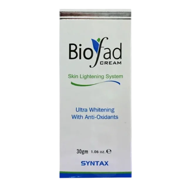 Biofad Skin Whitening Cream - 30gm