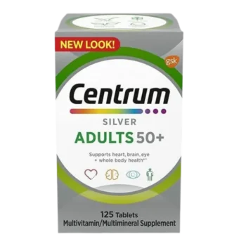 Centrum Silver Multivitamins for Adults 50+ (125 tablets)