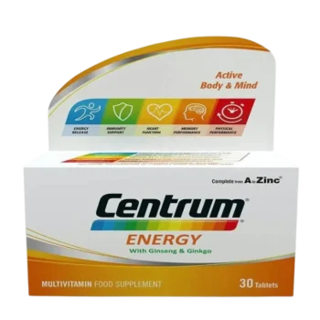 Centrum Energy Multivitamins Complete A to Zinc - 30 Tablets