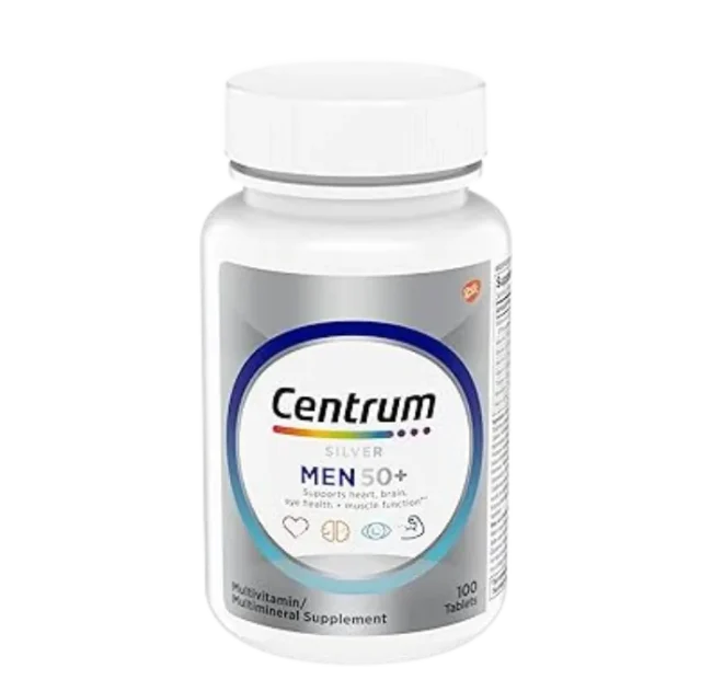 Centrum, Silver Men 50+, 100 Tablets 4