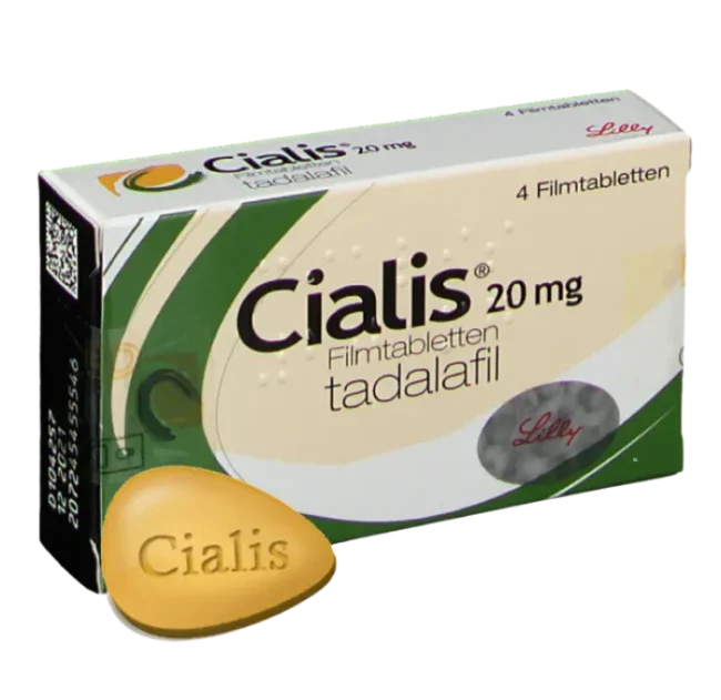 Cialis 20mg - 4 Tablets