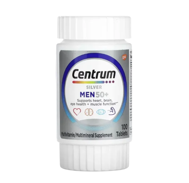 Centrum, Silver Men 50+, 100 Tablets 3
