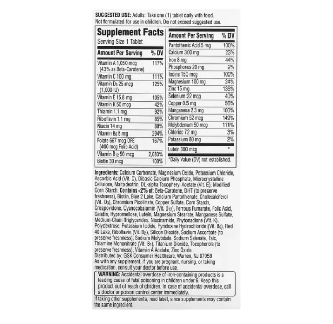 Centrum silver women 50+