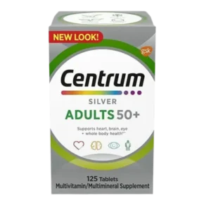 Centrum Silver Multivitamins for Adults 50+ (125 tablets)