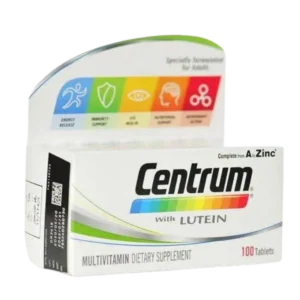 Centrum Multivitamins with Lutein 100 Tablets