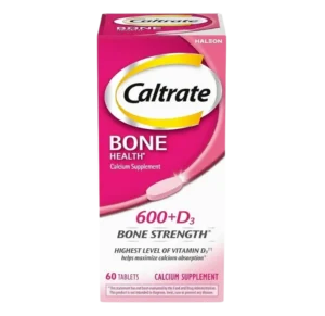 Caltrate 600+ D3 Tablets, Bone Health Supplements for Adults