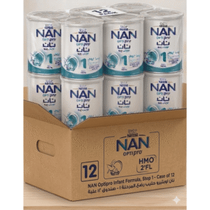 Nestlé NAN OPTIPRO Infant Formula Stage 1 (400g) – Multi Pack (12 Tins)